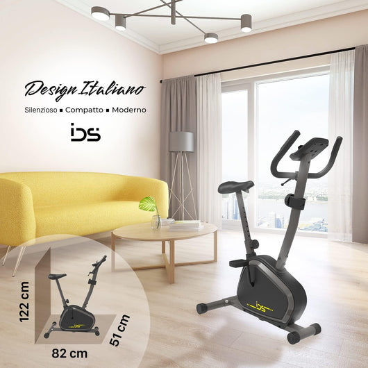 Cyclette da Camera C100 IDS Indoor Sports, design italiano, silenzioso, compatto e moderno