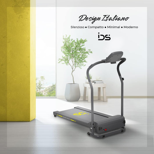 Tapis roulant G10 PRO | IDS Indoor Sports | Design italiano: silenzioso, compatto, minimal, moderno