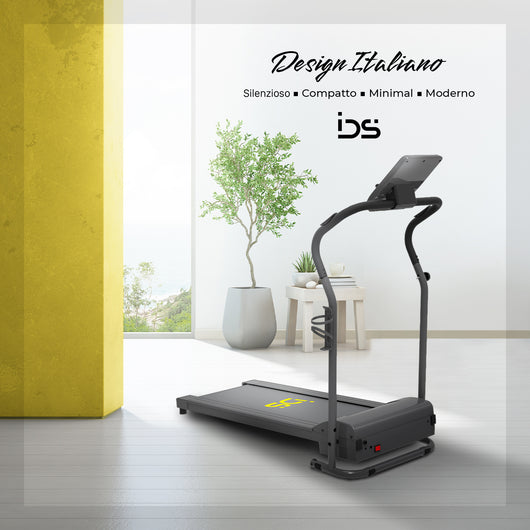 Tapis roulant G11 EVO | IDS Indoor Sports | Tapis roulant elettrico, silenzioso, compatto, minimal, moderno | Design italiano